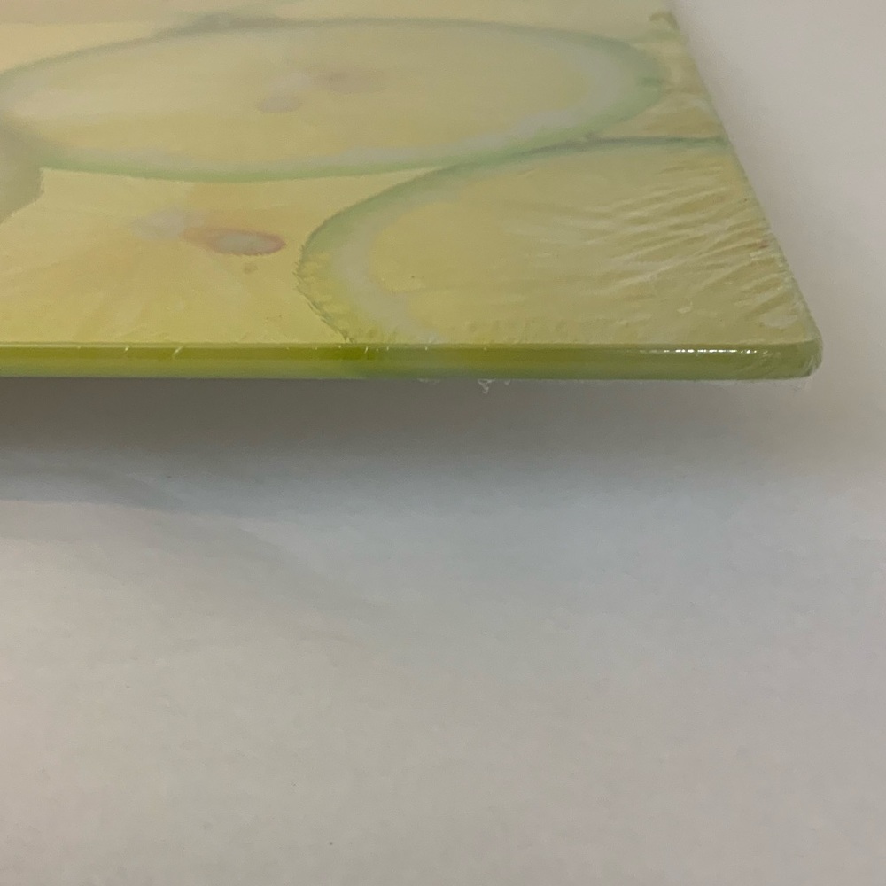 Lemon Lime Photo Glass Cutting Board 12” X 15” - Picture 5 of 6